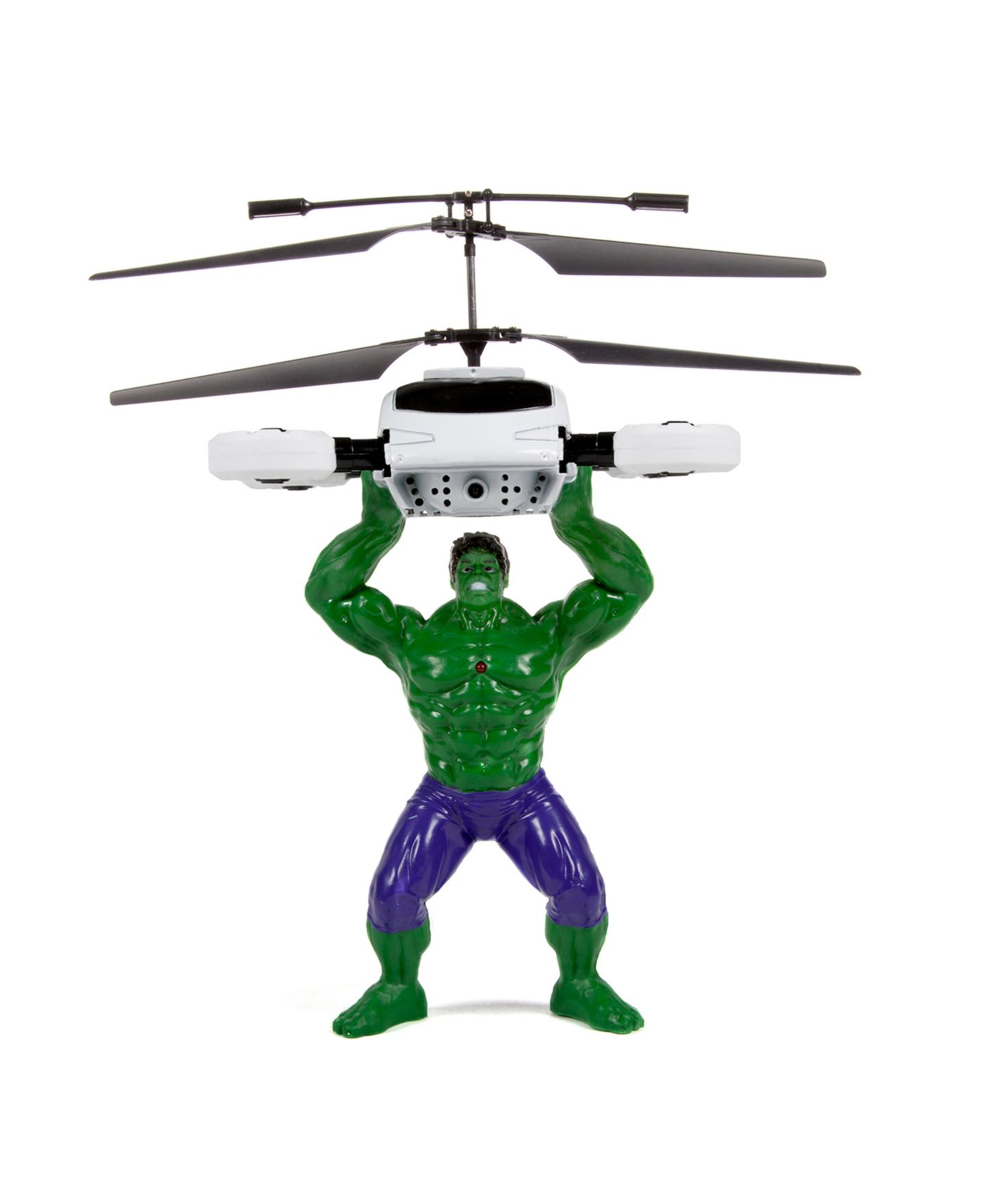 Детская игрушка World Tech Toys Marvel Avengers Hulk 2-Channel Infrared Remote Control Helicopter — фото 2