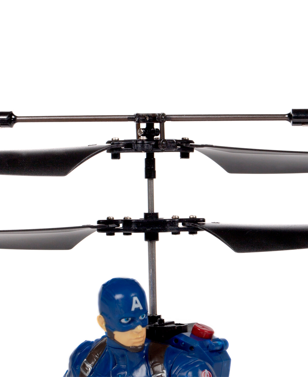 World Tech Toys Marvel Avengers Captain America Flying Figure Ir Helicopter In Multi