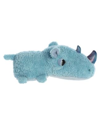 Medium Rickie Rhino Schnozzles Playful Plush Toy Blue 11"