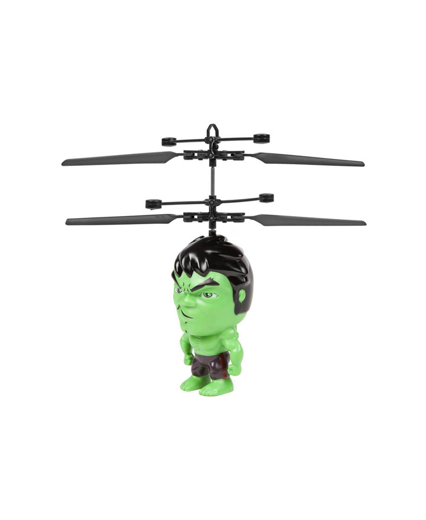 Детская игрушка World Tech Toys Marvel 3.5" Hulk Flying Figure IR Helicopter — фото 2