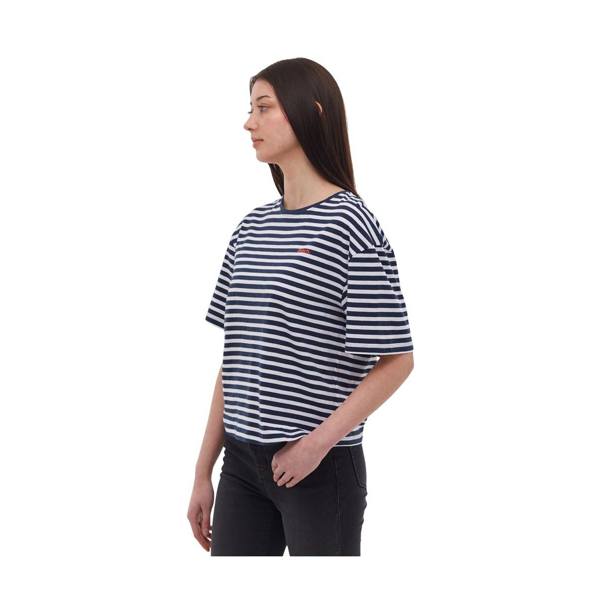 Bench Dna Women's Aife Over Stripe Tee