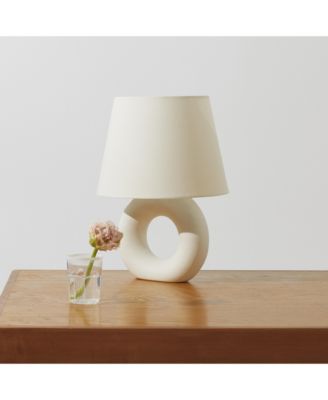 Chloe 15.5" Ceramic Contemporary LED Table Lamp