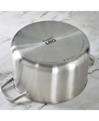 Graphite 4Pc Cookware Set With Glass Lids, Recycled 18/10 Stainless Steel