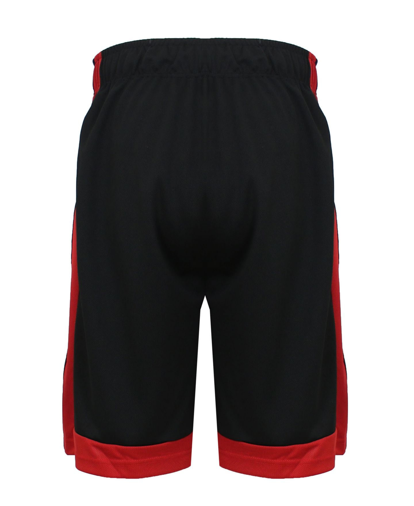 Мужские шорты Galaxy By Harvic Premium Active Moisture Wicking Workout Mesh Shorts With Trim, цвет: Чёрный / Красный — фото 3