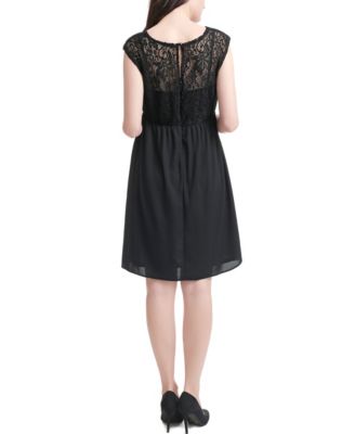 Maternity Lace Skater Dress