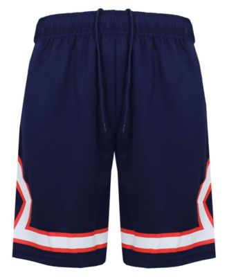 Men's Premium Active Moisture Wicking Workout Mesh Shorts With Trim