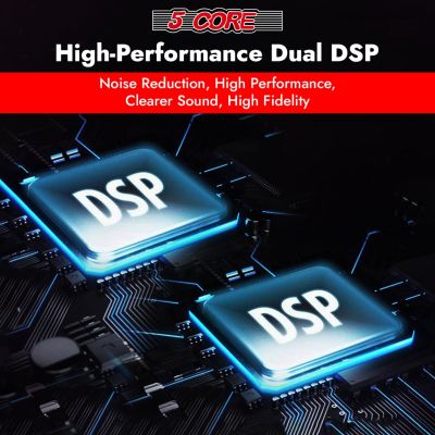 Recording Microphone Podcast Bundle • Professional Condenser Cardioid Mic Kit • w Boom Arm RM 8 BG