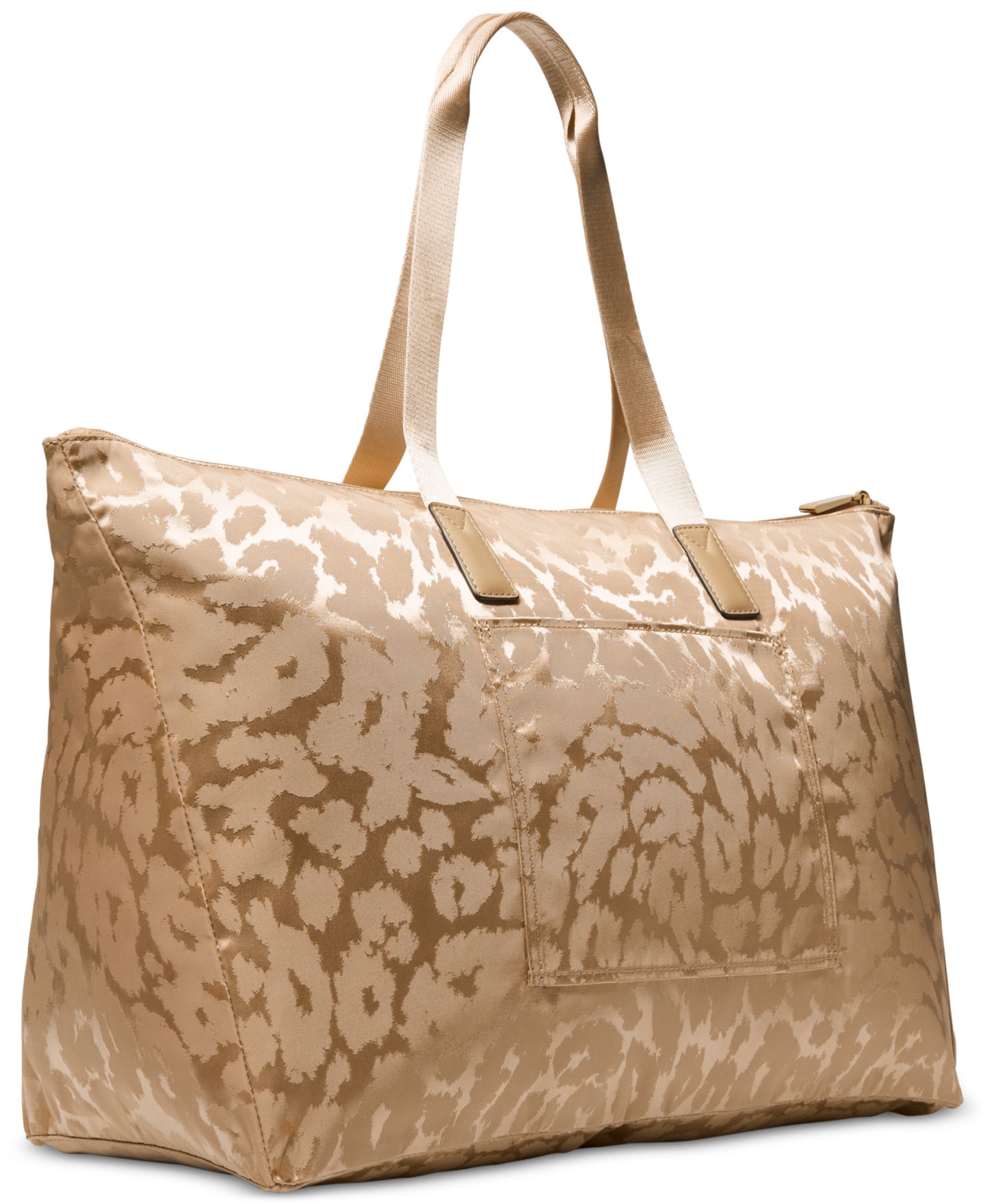 Женская сумка Michael Kors Jet Set Travel Large Packable Tote, цвет: Верблюжий — фото 2