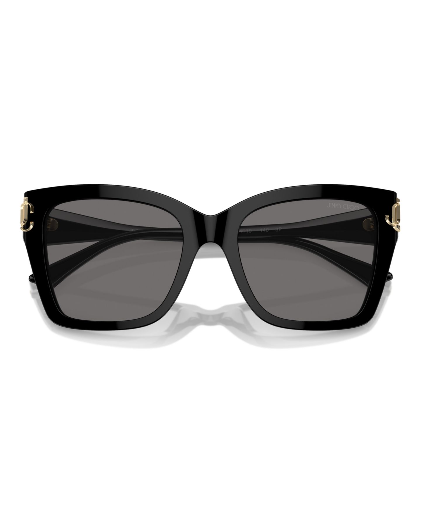 Женские солнцезащитные очки Jimmy Choo Polarized Sunglasses, JC5012, цвет: Чёрный — фото 5