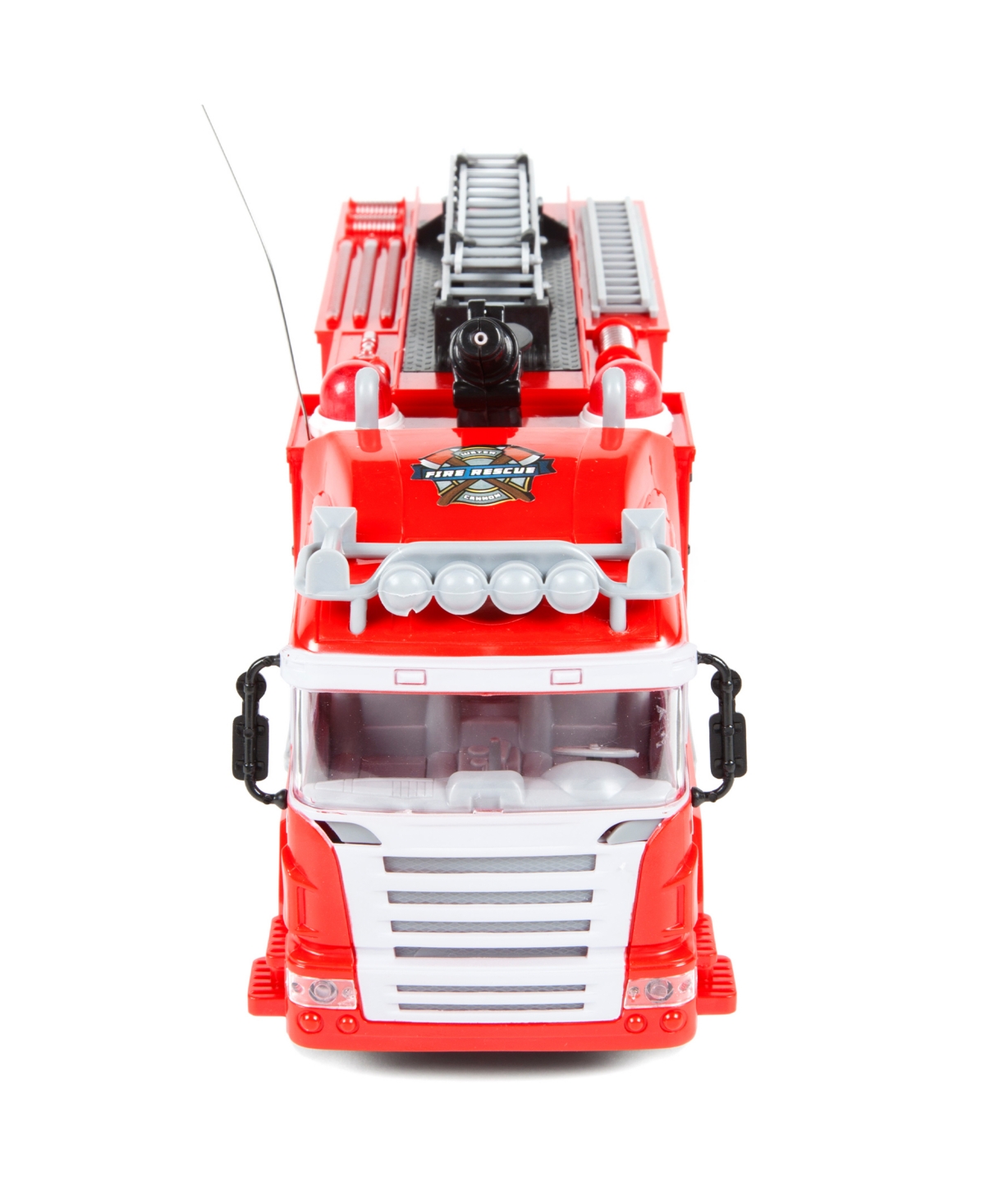 World Tech Toys Fire Truck Remote Control Truck W/ Light Up Lights Shoots Water In Red