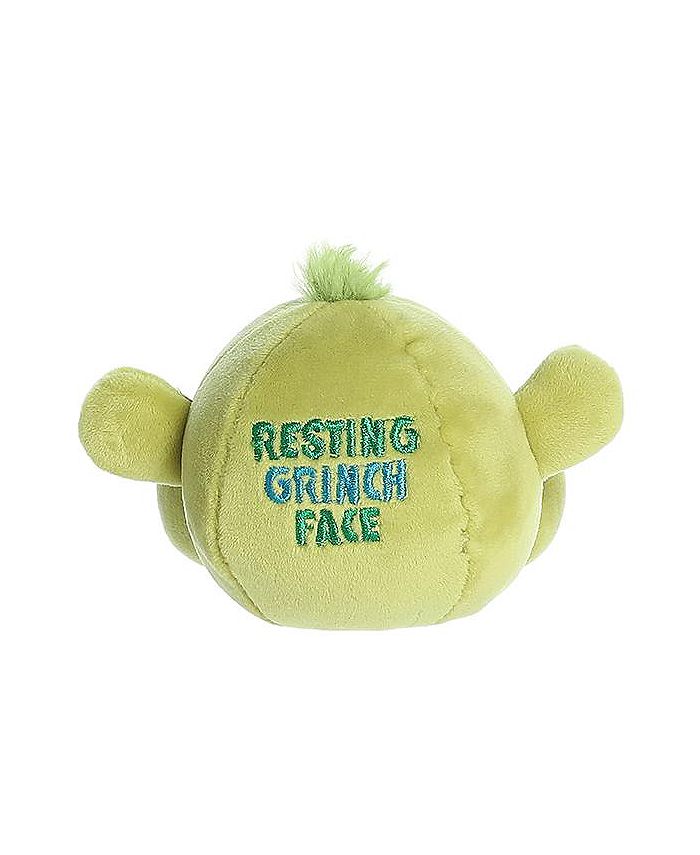 Aurora Mini Stress Ball Grinch: Resting Grinch Face Dr. Seuss Whimsical ...