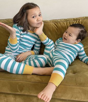 Kids Kids' Fair Trade 100% Organic Cotton Tight Fit Pajamas, 2-Piece Set