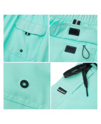 Men's 9" Stretch Mesh Lined Swim Trunks, up to Size 2XL