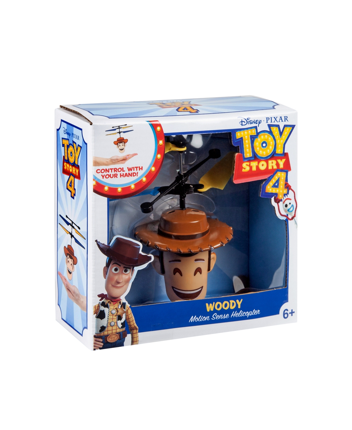 World Tech Toys Pixar Toy Story Emoji Woody Ir Ufo Ball Helicopter In Multi