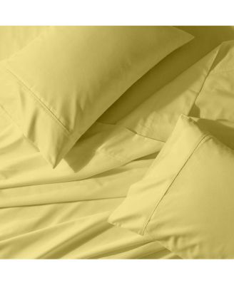 Solid 650 Thread Count Easy Care 3 Piece Sheet Set, Twin XL