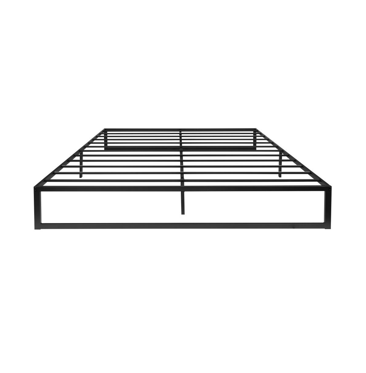 Merrick Lane Varallo Steel Bed Frame With Steel Slat Support For Any Mattress (No Box Spring Required)