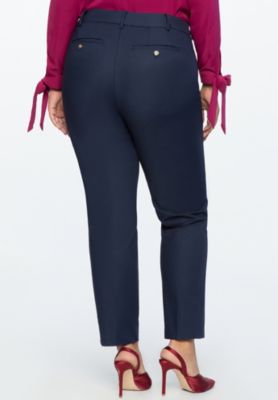 Women's Plus Size Tall Kady Fit Double-Weave Pant