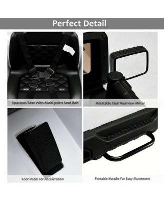 12V Electric Ride On Truck with Parental Remote Control and LED Lights