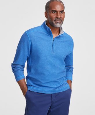 Tommy Bahama - Men's Bayview Reversible Quarter-Zip Sweathirt
