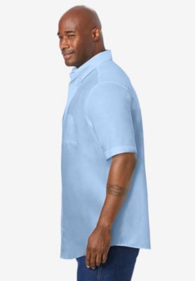 Big & Tall Wrinkle-Free Short-Sleeve Oxford Dress Shirt