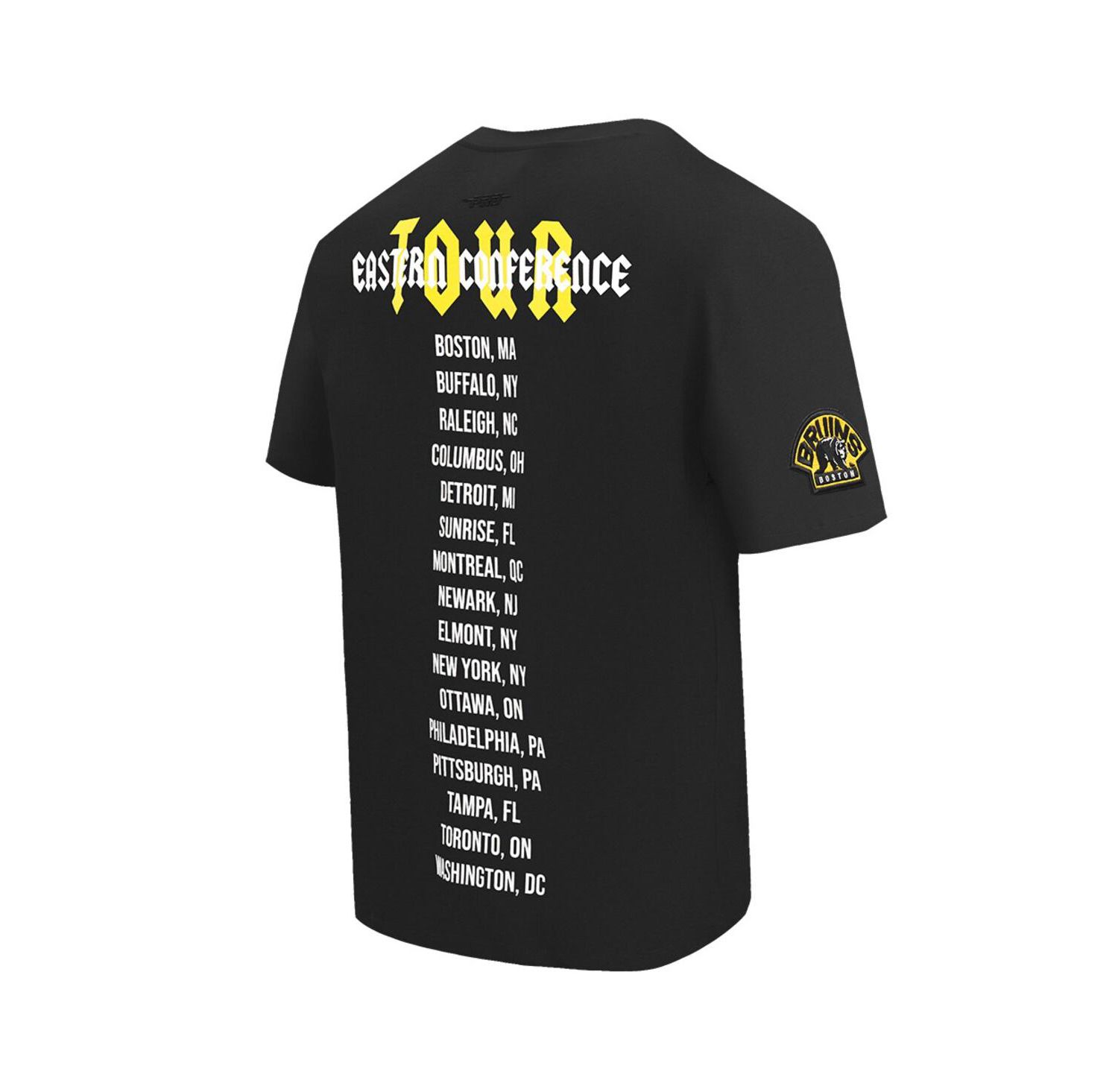 Men's Black Boston Bruins City Tour T-Shirt