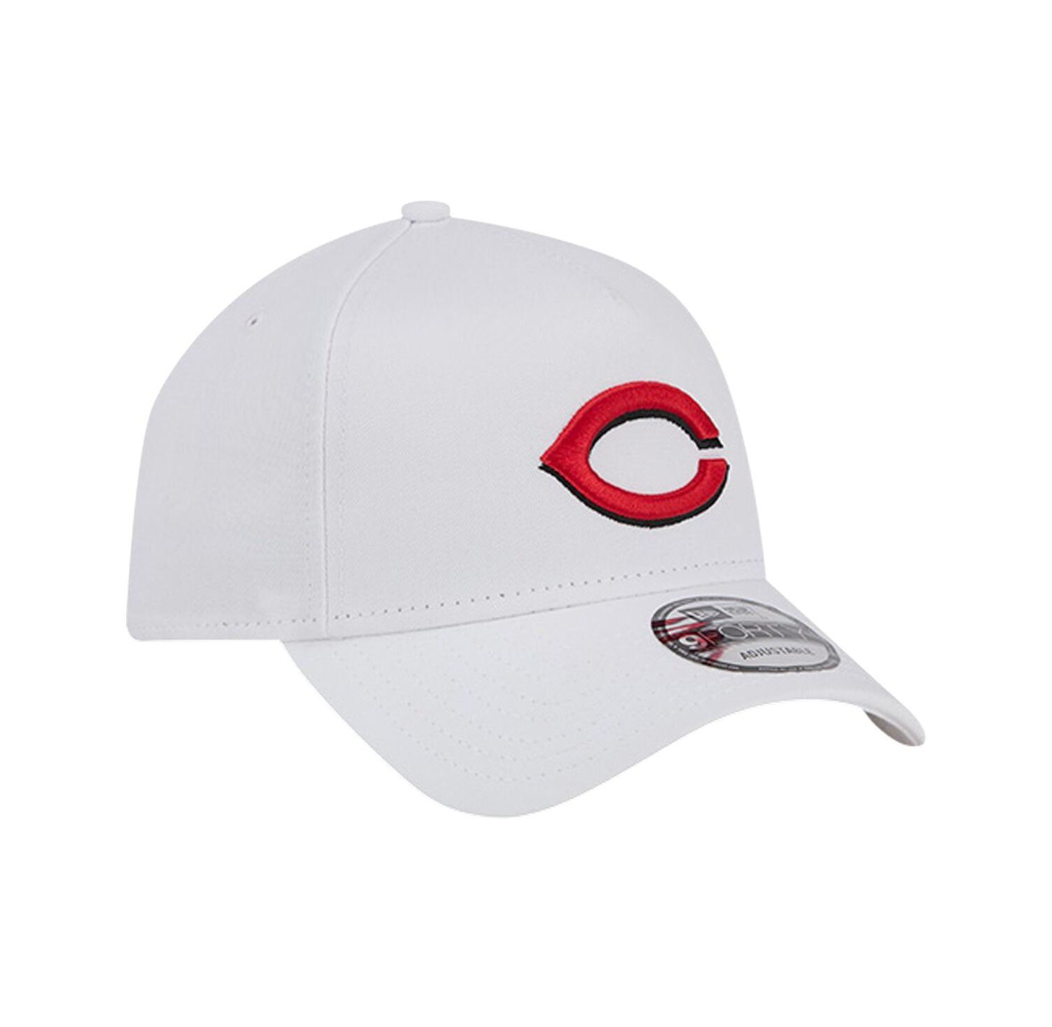 Men's White Cincinnati Reds TC A-Frame 9FORTY Adjustable Hat