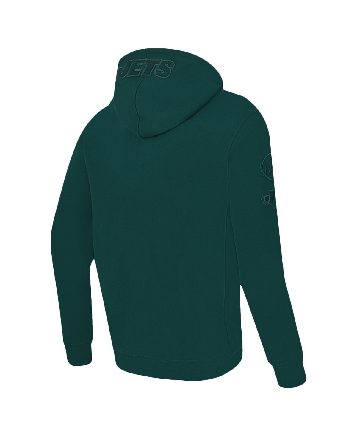 Pro Standard Men's Green New York Jets Triple Tonal Full-zip Hoodie In Kelly Green