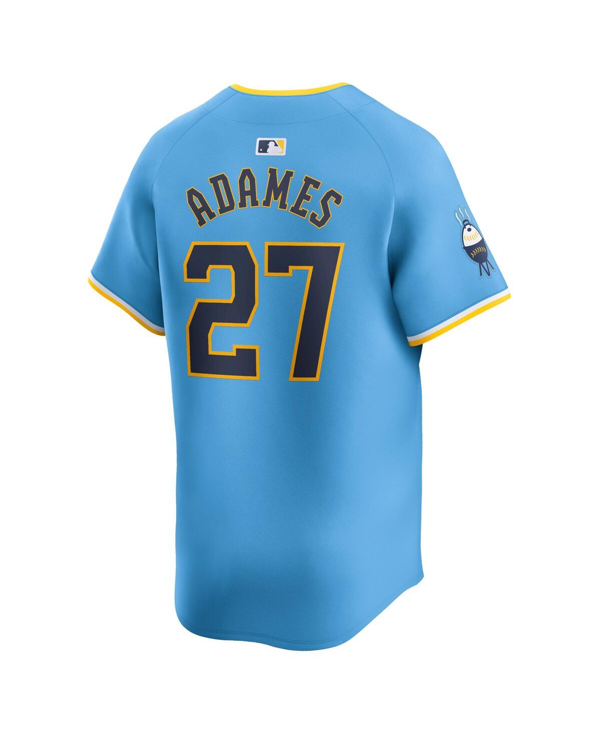 Nike Men's Willy AdamesMilwaukee Brewers City Connect Limited Player Jersey - Powder Blue