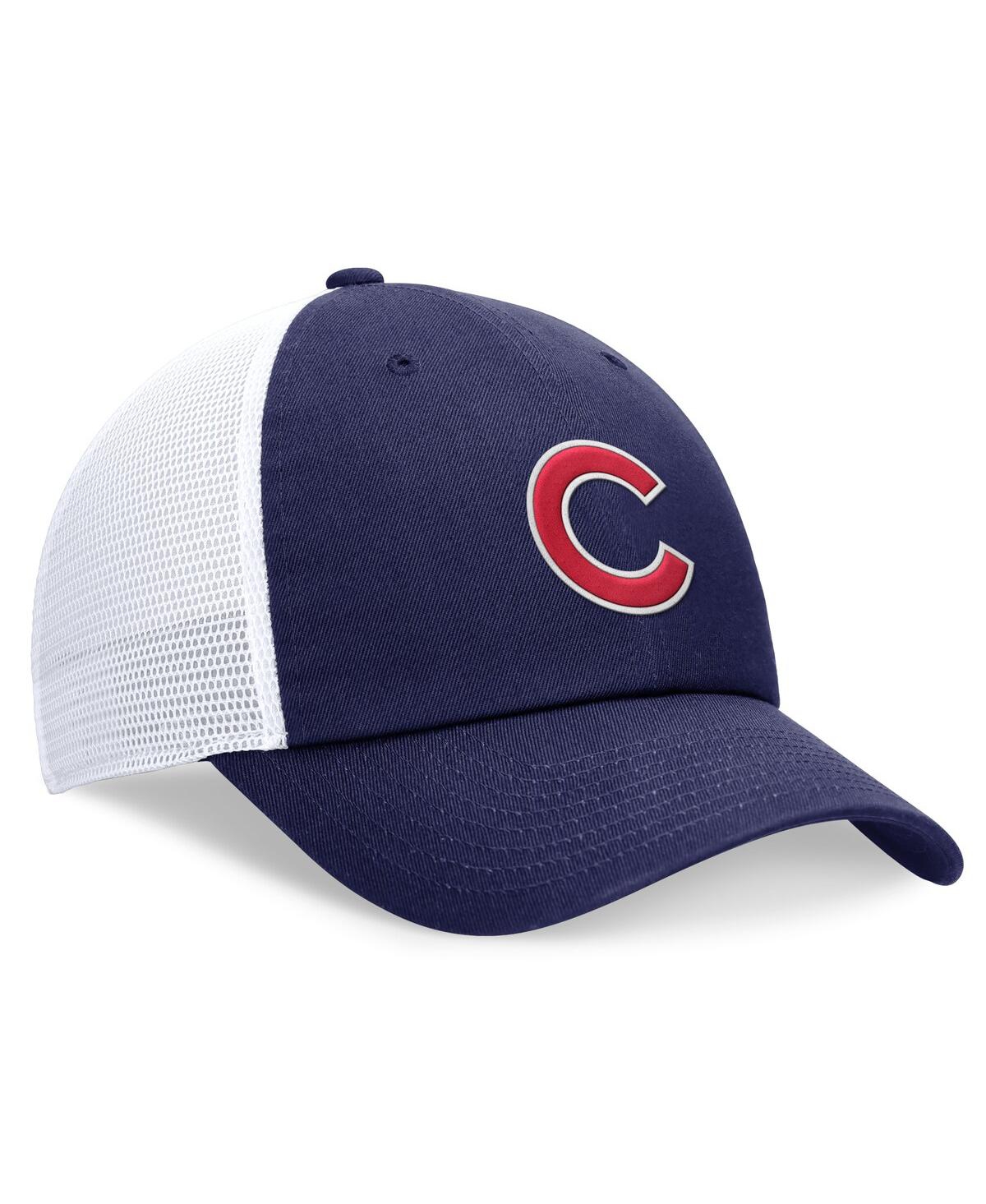 Nike Men'sChicago Cubs Evergreen Club Trucker Adjustable Hat - Royal