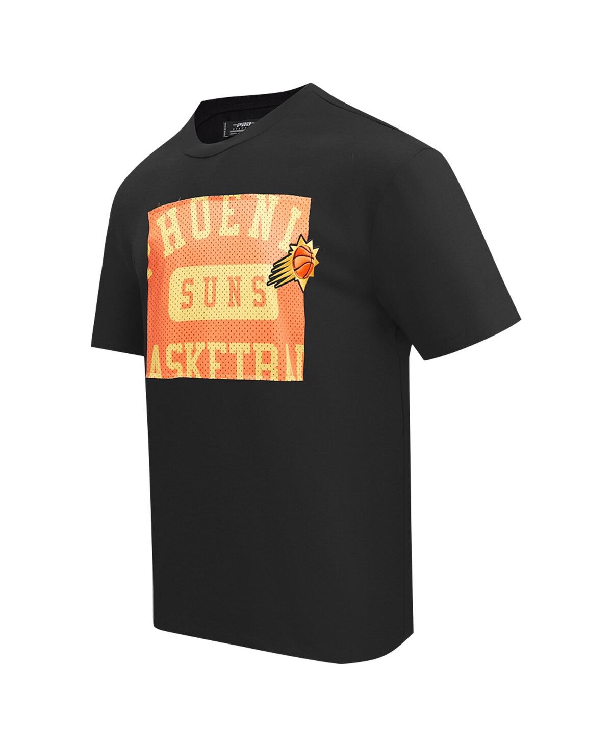 Pro Standard Men's Black Phoenix Suns Made To Play Drop Shoulder T-shirt In Black
