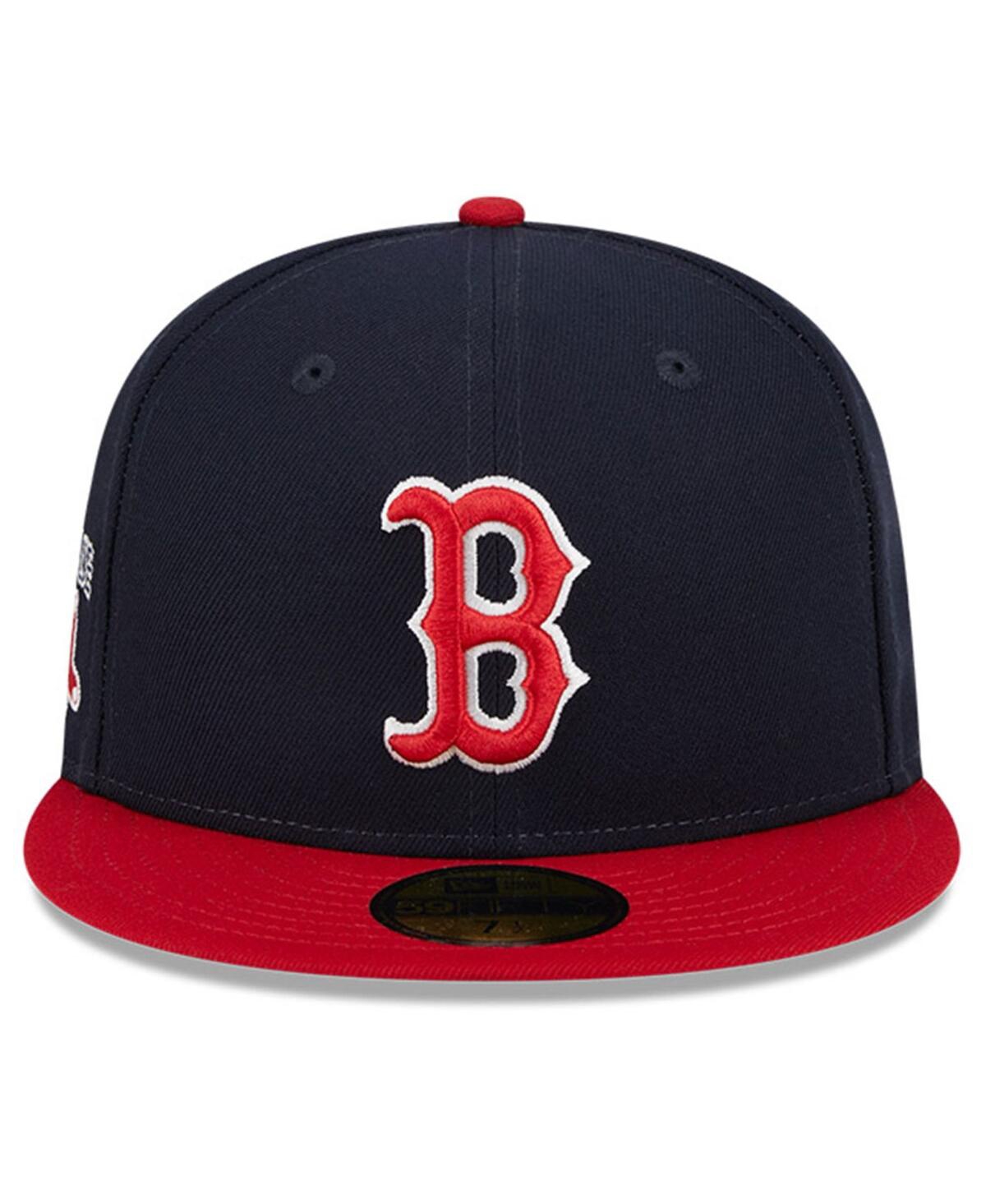 New Era Men's Navy Boston Red Sox Big League Chew Team 59fifty Fitted Hat In Navy