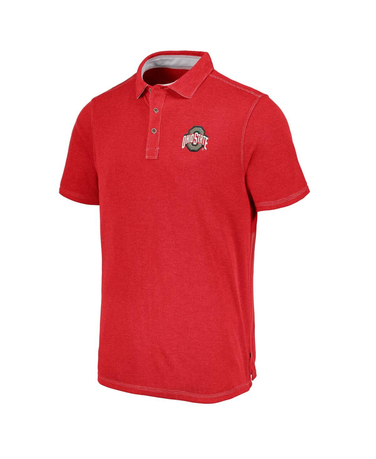 Tommy Bahama Men'sOhio State Buckeyes Paradiso Cove Polo - Scarlet