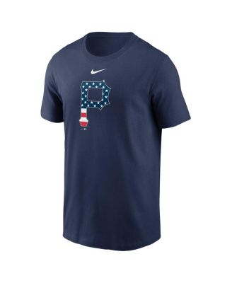 Men's Navy Pittsburgh Pirates Americana T-Shirt