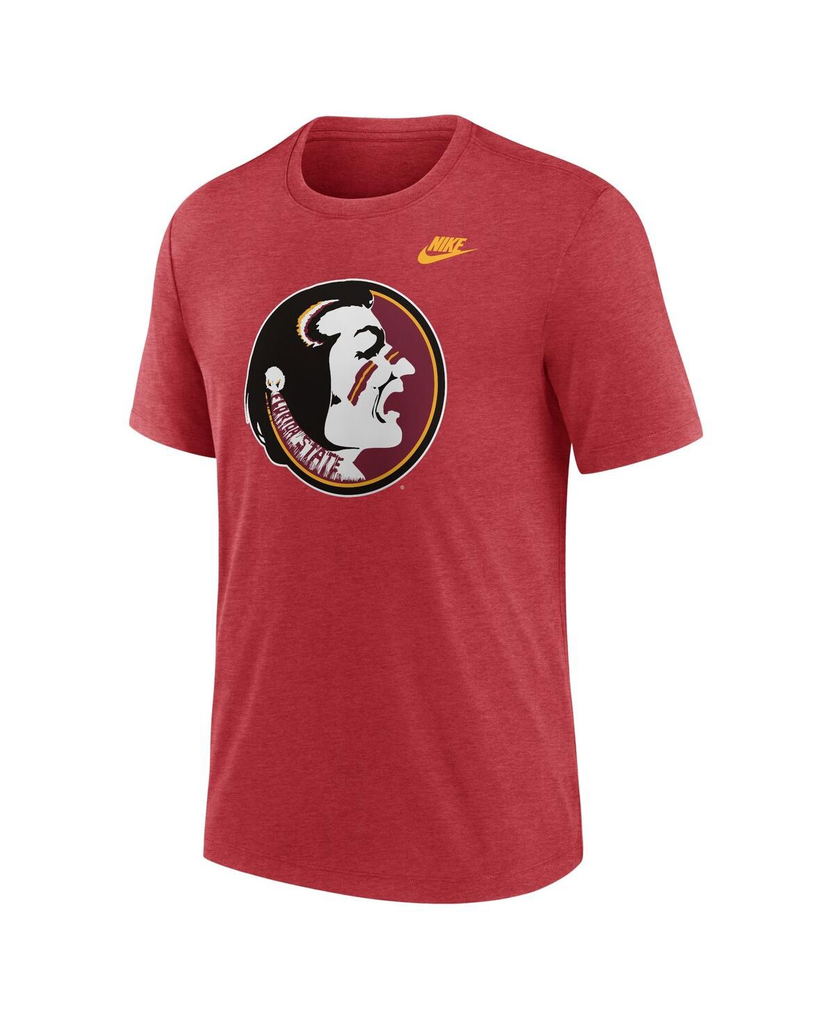NIKE MEN'S FLORIDA STATE SEMINOLES BLITZ EVERGREEN LEGACY PRIMARY TRI-BLEND T-SHIRT