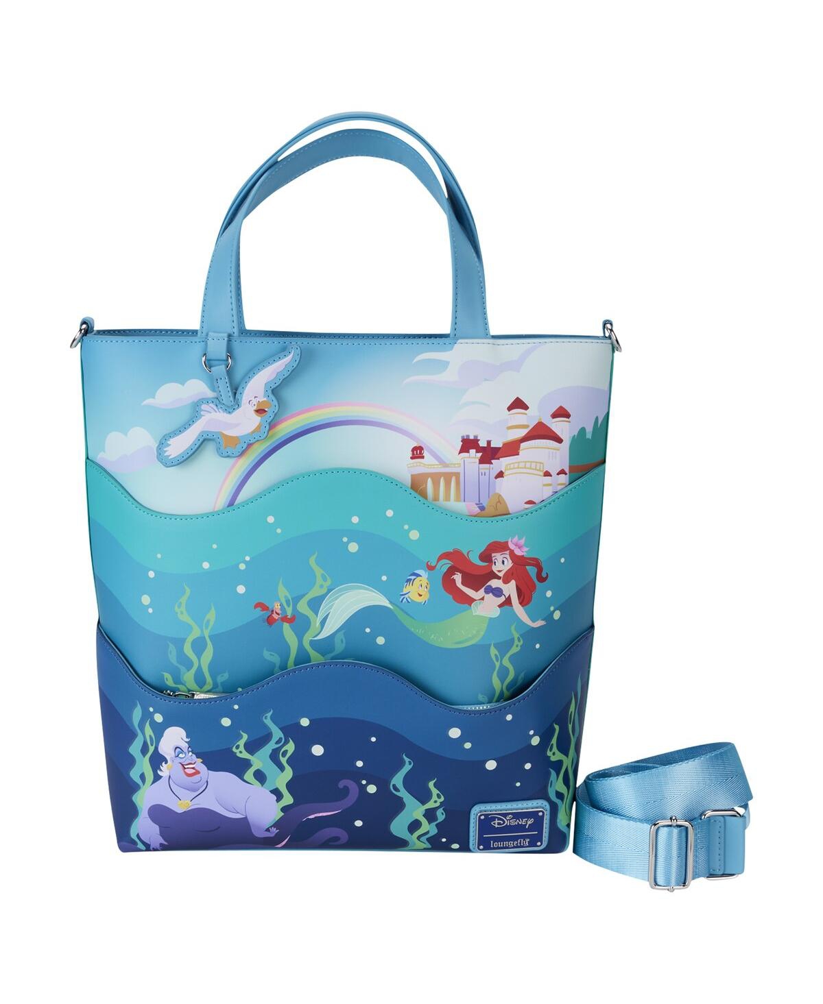 Loungefly The Little Mermaid 35th Anniversary Life Is The Bubbles Tote Bag In No Color