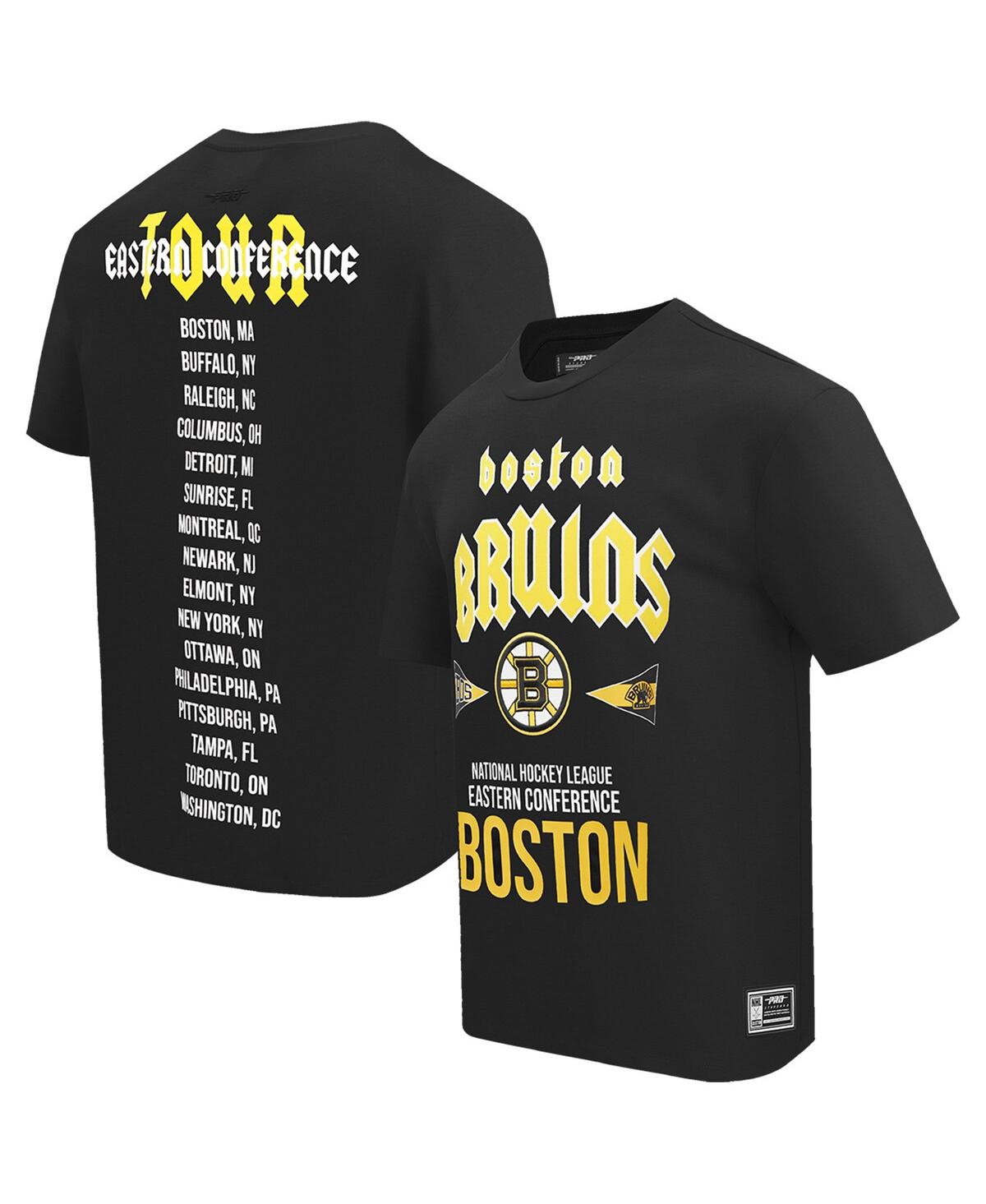 Pro Standard Men's Black Boston Bruins City Tour T-shirt