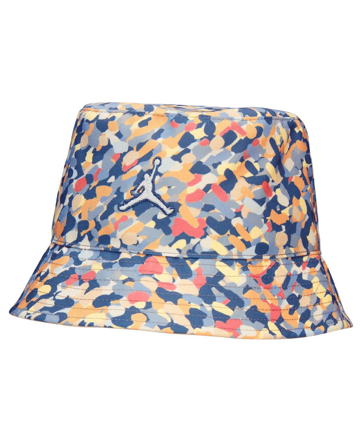 Men's and Women's Red Allover Print Reversible Bucket Hat - Red