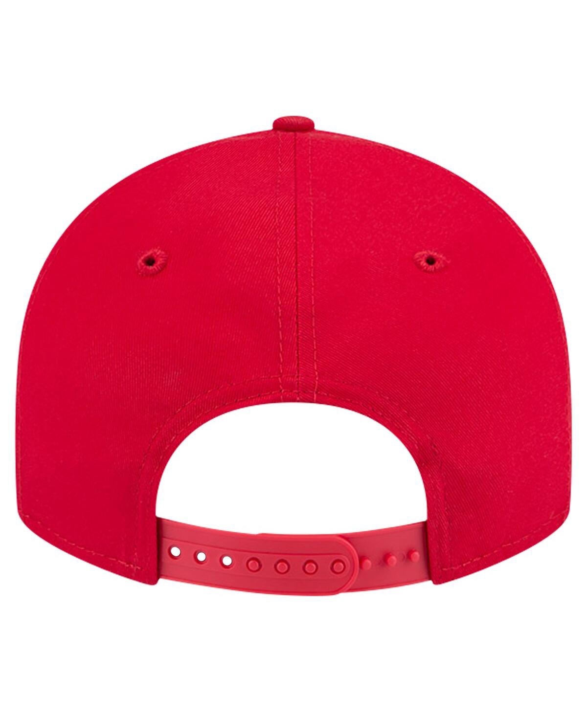 New Era Men'sSan Francisco 49ers Main Low Profile 9FIFTY Snapback Hat - Scarlet