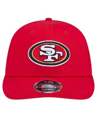 Men's Scarlet San Francisco 49ers Main Low Profile 9FIFTY Snapback Hat