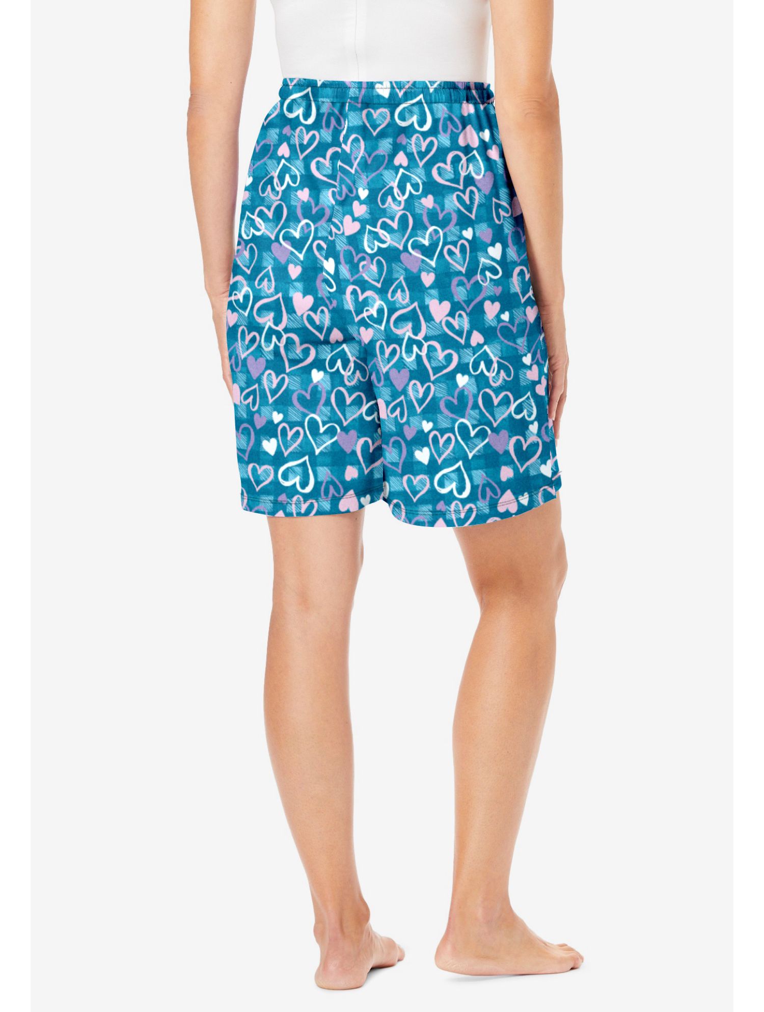 Women's Dreams and Co. Print Pajama Shorts