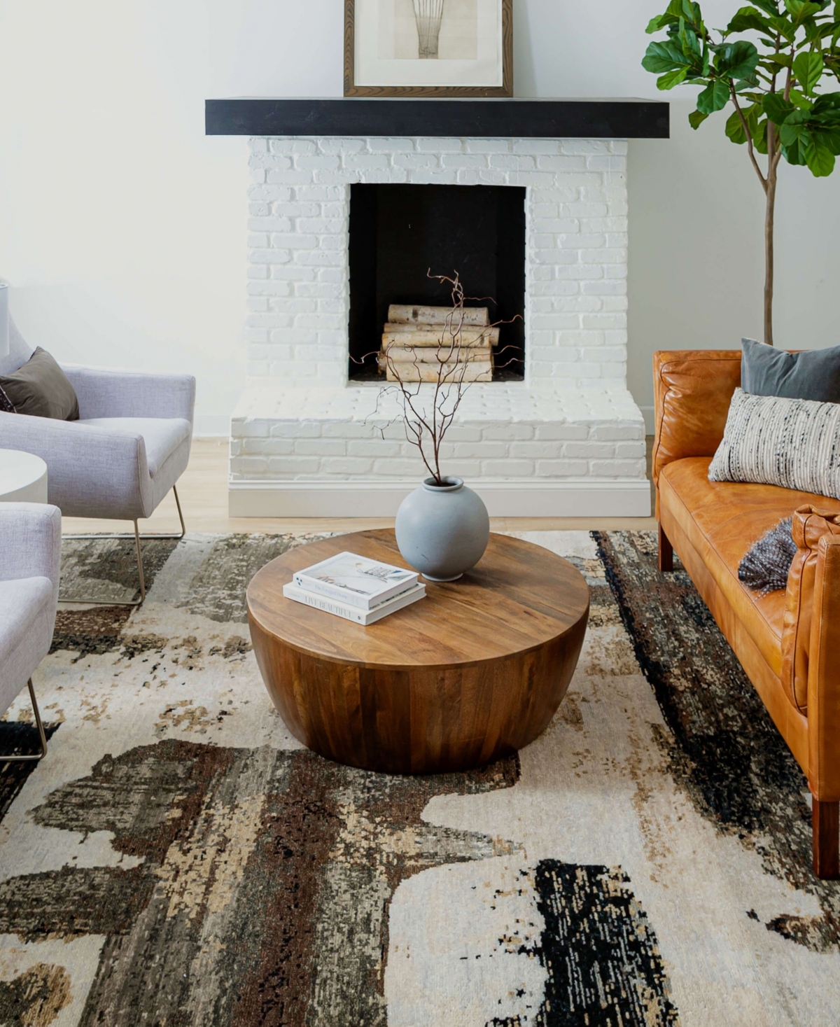 Stacy Garcia Home Depiction Annora 6'x9' Area Rug In Brown,tan