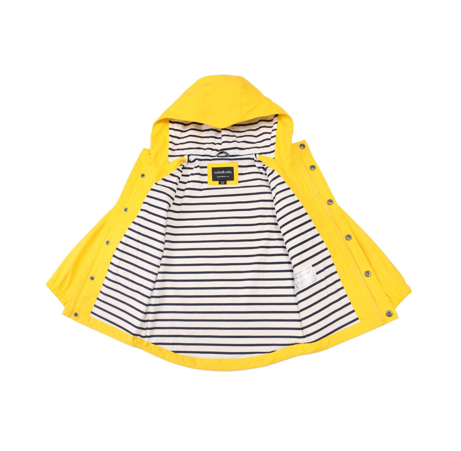 Boys Waterproof Rain Coats Rubberized Jackets