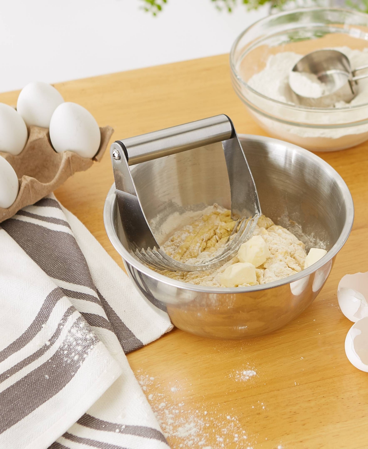 Rsvp International Endurance Stainless Steel 4.75x4.5" Dough Blender In Silver