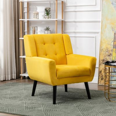  Velvet Accent Chair for Living Room or Bedroom