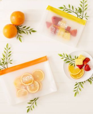 Polyethylene 2 Piece 10" x 7.6" Eco Stand-N-Seal Bag