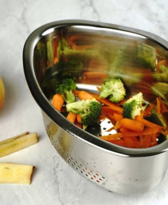 Endurance Pierced Stainless Steel 9"x7"x5" In-Sink Corner Basket