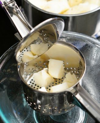 Endurance 18/0 Stainless Steel and Santoprene 14x5x6" Jumbo Potato Ricer