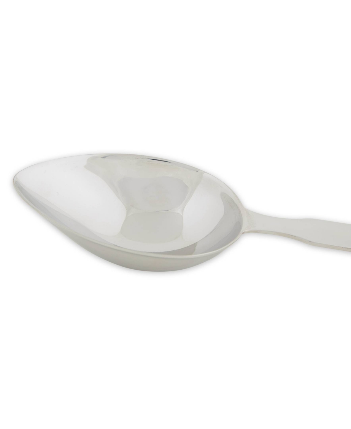 Rsvp International Endurance Stainless Steel 1/2 Cup Single Oval Measuring Scoop In Gray