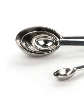 Endurance 18/8 Stainless Steel 4 Piece Long Handle Measuring Spoon