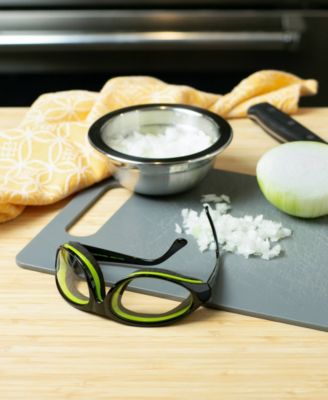 Plastic 5.5" x 6.5" x 1.5" Onion Goggles - Black Frame